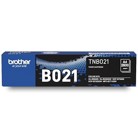 BROTHER TN-B021 TONER USE IN (HL-B2000D,HL-B2080DW,HL-B2100DB,HL-B2180DWB,DCP-B7500D,DCP-B7535DW,DCP-B7600DB,DCP-B7620DWB,DCP-B7640DWB,MFC-B7715DW,MFC-B7810DWB)(0B01)