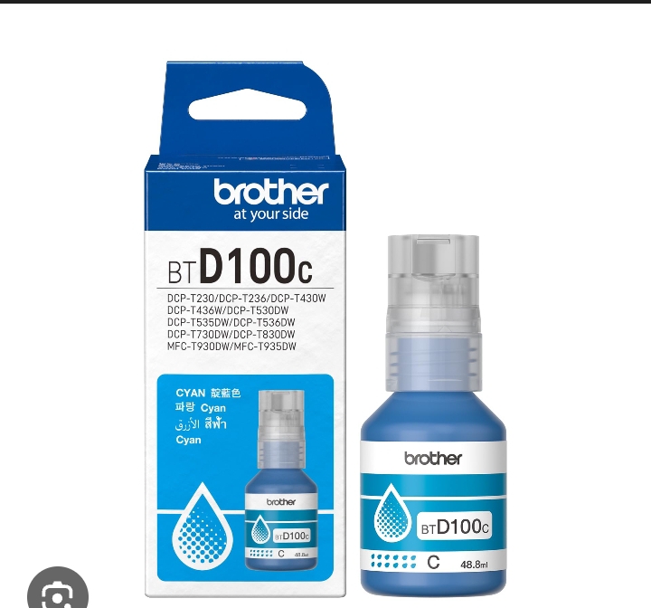 INK SET (BROTHER)USE WITH(DCP-T236, DCP-T230, DCP-T436W, DCP-T430W, DCP-T535DW, DCP-T530DW, DCP-T730DW, DCP-T830DW, MFC-T930DW) - image 2
