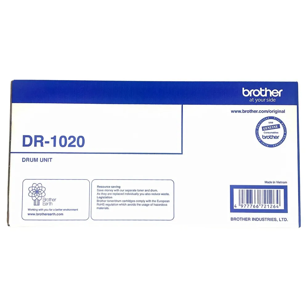 DRUM CARTRIDGE DR (BROTHER) USE WITH(TN-1020, HL-1111, HL-1201, HL-1211W, DCP-1511, DCP-1514, DCP-1601, DCP-1616NW, MFC-1811, MFC-1814, MFC-1911NW.)