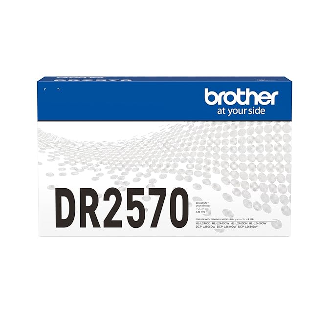 DRUM UNIT (DR) BROTHER DR2570 USE WITH (HL-L2400D,HL-L2440DW,HL-L2460DN,HL-L2460DW,DCP-L2605DW,DCP-L2640DW DCP-L2680DW)