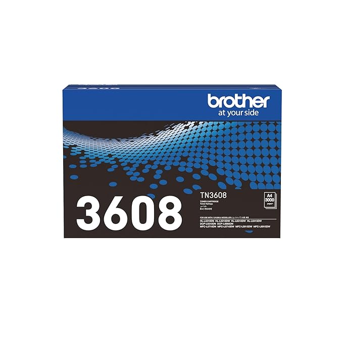 TONER (TN3608) USE WITH(MFC-L5915DW, DCP-L5660DN, DCP-L5510DN, HL-L5210DW, HL-L5210DN.)