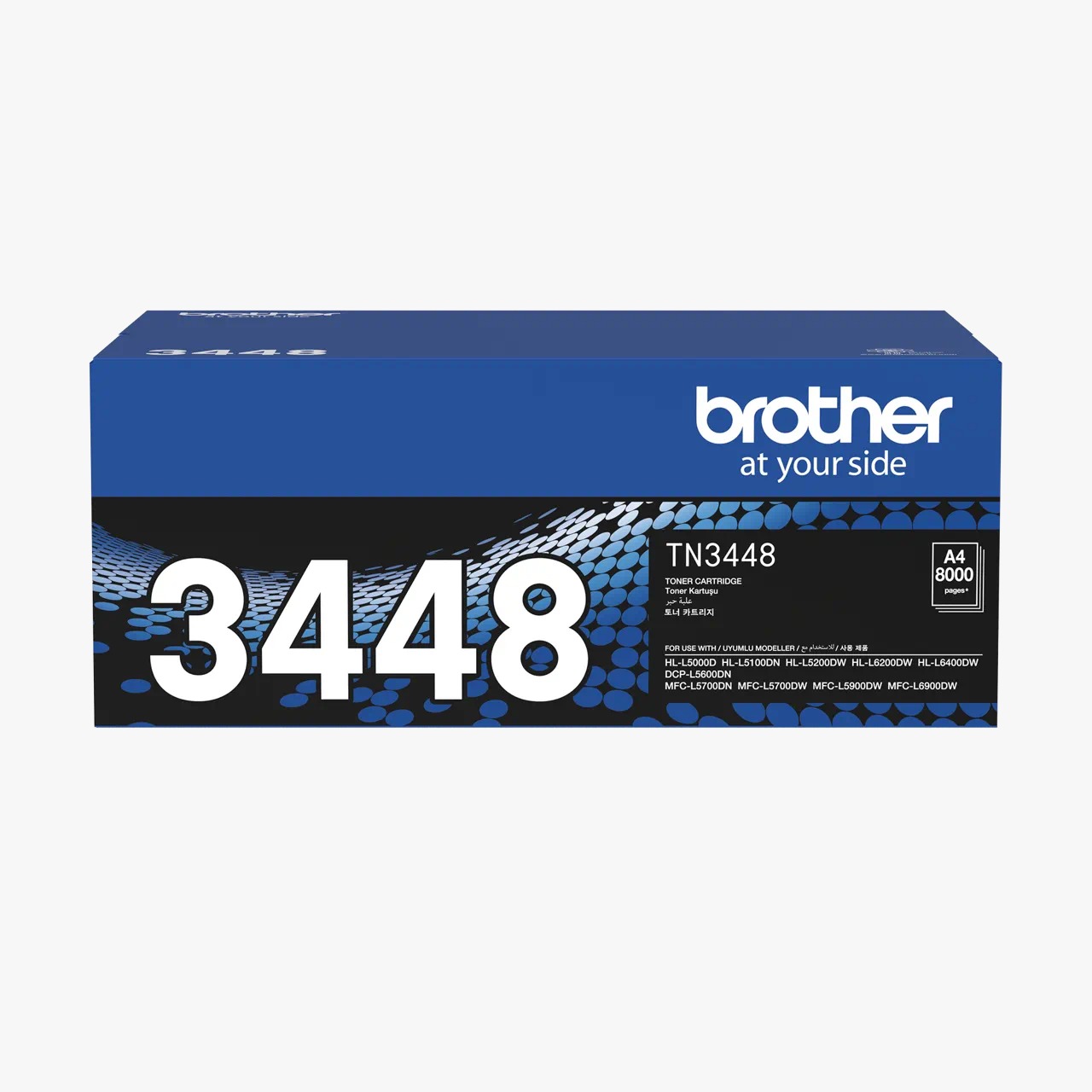 TONER TN3448 USE WITH(MFC-L5900DW, HL-L5000D, DCP-L5600DN, HL-L5100DN,HL-L6200DW)