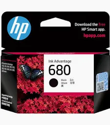 HP 680 Black Ink Cartridge USE WITH- HP DeskJet 1115 HP DeskJet 2135 HP DeskJet 2675 HP DeskJet 3635 HP DeskJet 3835 HP DeskJet 4535 HP DeskJet 4675 HP DeskJet 5075
