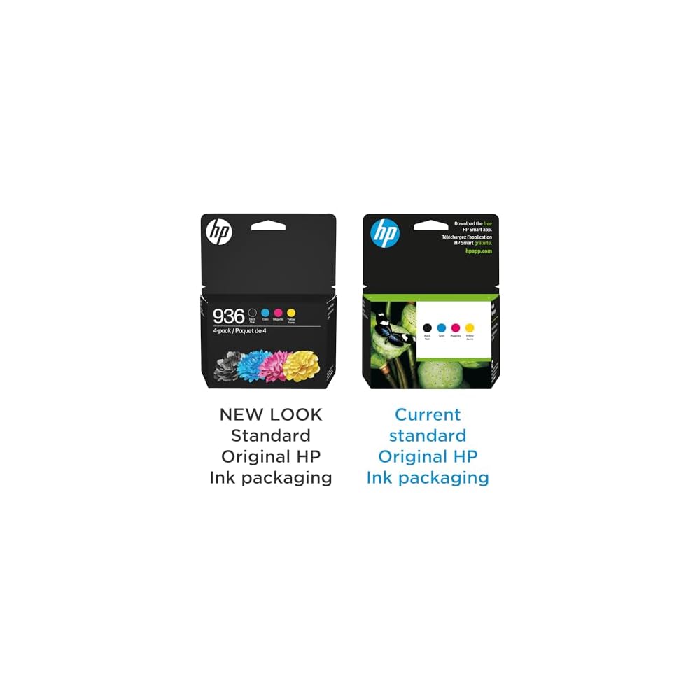 HP936 INK CARTRIDGE 4-PACK (USE WITH - HP OfficeJet Pro 9120e HP OfficeJet Pro 9125e HP OfficeJet Pro 9130e HP OfficeJet Pro 9135e HP OfficeJet Pro 9720/9730 series) - image 3