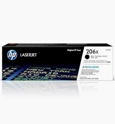 HP 206X High-Yield Black Laser Toner Cartridge(USE WITH-HP Color LaserJet Pro M255dw / M255nw HP Color LaserJet Pro MFP M282nw HP Color LaserJet Pro MFP M283fdw / M283cdw / M283fdn)
