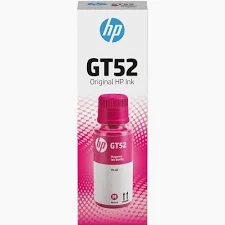 HP GT52 70-ML Magenta Original Ink Bottle(USE WITH)-HP Ink Tank 310 / 315 / 319 HP Ink Tank Wireless 410 / 415 / 419 HP Smart Tank 500 / 515 / 519 HP Smart Tank 530 / 580 / 670 series Other HP GT series ink tank printers