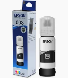 EPSON INK BOTTLE 003(USE WITH)-L3100 L3101 L3110 L3150 L3151 L3152 L3156 L3210 L3215 L3216 L3250 L3251 L3252 L3255 L3256 L3260 L5190 L5290 L1110 