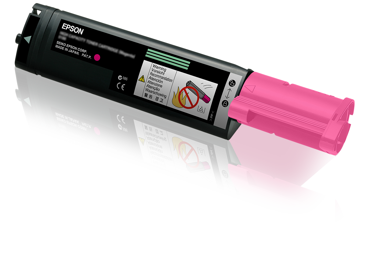 Epson Toner Cartridge Original Magenta(use with)-Epson AcuLaser Series Printers ,Epson WorkForce AL Series Printers ,Epson Color Laser Printers (model dependent)